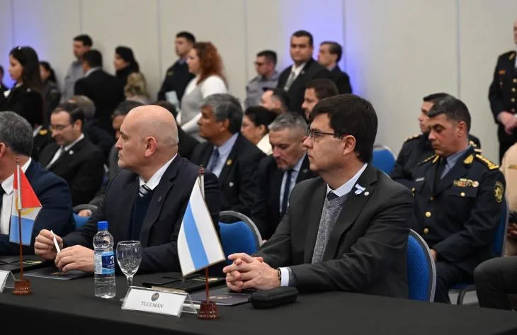 Agüero Gamboa en la reunión