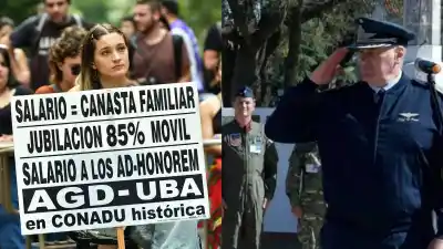 ¿Se acabó la paciencia? Fuerzas Armadas y universidades se unen en un paro que puede paralizar todo