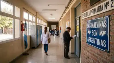 Vuelve la idea de los carteles de Malvinas en las escuelas rionegrinas: ¿en qué consiste?