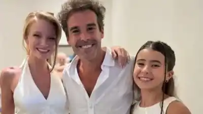 Reencuentro en Palermo: Nicolás Cabré y su hija Rufina viven un momento especial tras su regreso