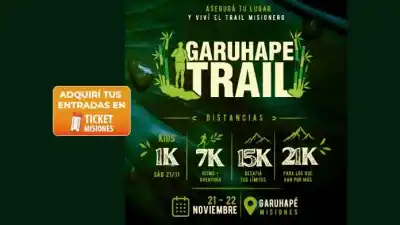Garuhapé Trail 2026: abrieron las inscripciones para las cuatro distancias