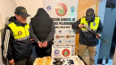 Un joven de 18 años quedó detenido tras ser sorprendido con marihuana en la vía pública