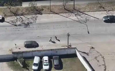 Un dron de la policía siguió a los sospechosos y permitió atrapar a uno tras un intento de robo