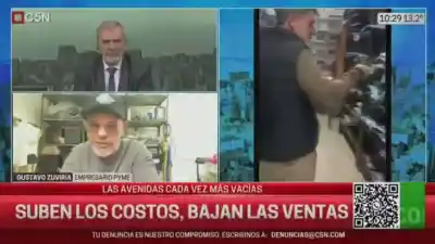 Duro cuestionamiento de un comerciante: "¿Cómo puede ser que no haya inflación si la luz vino dos veces más?"