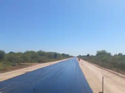 La Ruta Provincial N° 9 avanza en El Impenetrable: las obras de alcantarillado ya superan el 40%