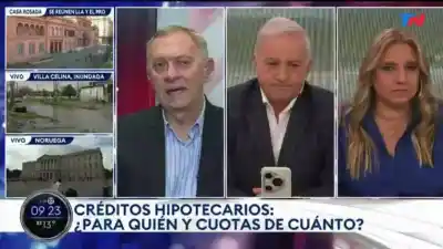 Créditos hipotecarios: la chicana de Bonelli a Milei por una frase de Caputo en TN