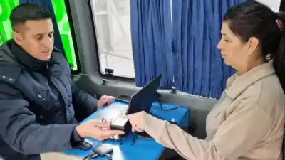 Registro Civil Móvil en Bariloche: 314 trámites de DNI en un solo operativo