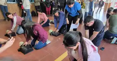 Taller gratuito de RCP en el Hospital San Juan Bautista: cómo participar de la capacitación masiva