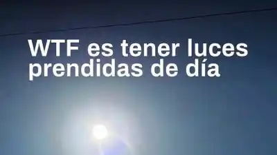 Un concejal de Concepción del Uruguay usó el trend viral “WTF es no ser…” para mostrar baches y luces prendidas