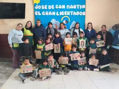 Capacitación vial en un jardín de La Banda: qué aprendieron chicos y padres