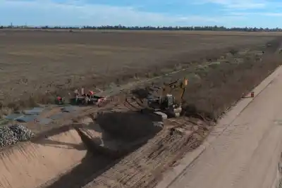 Saira: licitaron la obra para readecuar el Canal Flora y evitar inundaciones