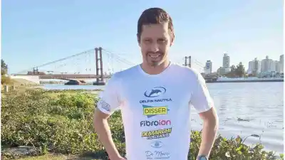 El santafesino Martín Carrizo irá por la Capri-Nápoles: la histórica maratón de 36 km