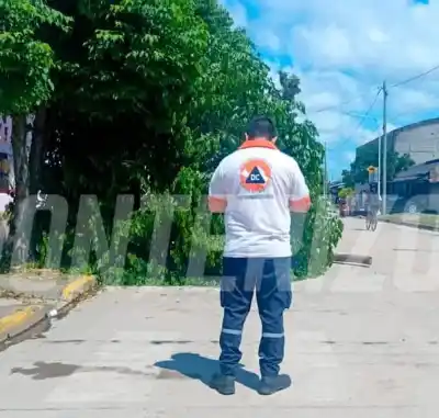 Tragedia en San Carlos: Un hombre muere aplastado por un poste en plena jornada laboral