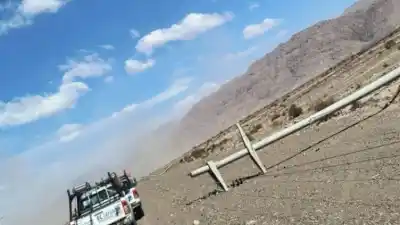 Viento Zonda en Catamarca: cómo circular seguro por la Ruta 60 entre Tinogasta y Fiambalá