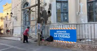 Ponen en marcha la obra para recuperar la fachada y las veredas del hospital Señor del Milagro
