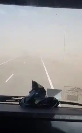 Viento en la Ruta 60 entre Tinogasta y Fiambalá: piden precaución por la baja visibilidad