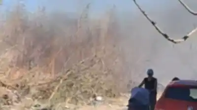 Incendio en Alto Comedero: la preocupación de los vecinos por las casas cercanas al foco