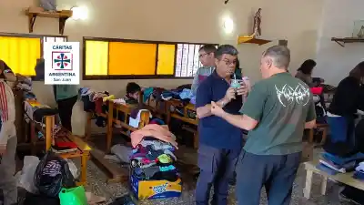 Cáritas San Juan lanza campaña solidaria: qué elementos necesitan las familias de Pocito