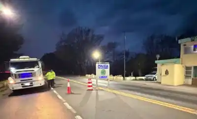 Un control de rutina en la Ruta 5 destapó una deuda alimentaria: le retuvieron el camión