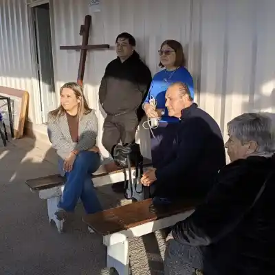 La directora de Cultos recorrió iglesias de San Luis y Villa Mercedes