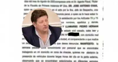 Denuncia de Pedro Luxen por presunta vigilancia en su chacra: el pedido que hizo ante la Fiscalía