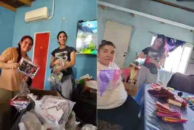Un merendero roquense arma la fiesta del Día del Niño a puro pulmón y lanza un pedido urgente: qué falta