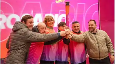 La Antorcha Suramericana pasó por San Jorge: cuántos países competirán en Santa Fe 2026
