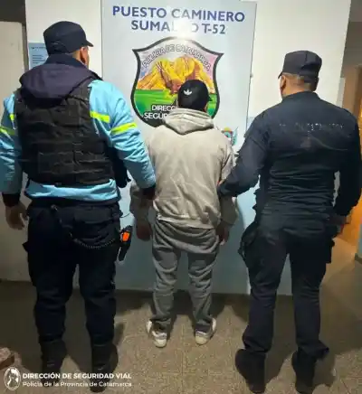 Lo atraparon en un control de rutina: el pedido de captura que pesaba sobre un chofer de San Luis