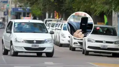 Taxistas de Bahía Blanca estallan contra Uber: “Es una mafia que se lleva la plata al exterior”