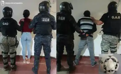 Robaron una pelota en la UNCA y quedaron detenidos: qué pasó con la pareja
