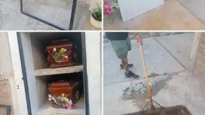 Vandalizaron por cuarta vez una tumba en el Cementerio de Pocito: cómo actúan los delincuentes