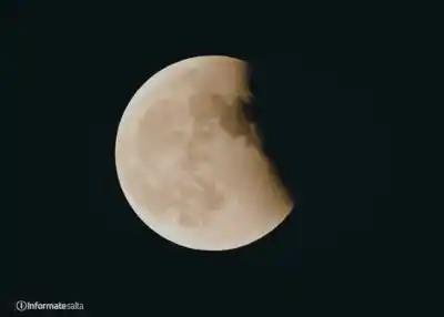 Eclipse lunar en Salta: qué pronostica el Servicio Meteorológico para esta noche