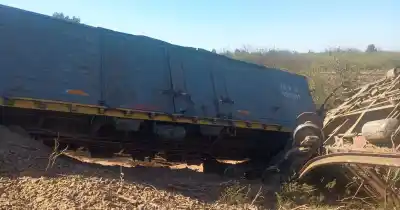 Descarrilaron siete vagones de Trenes Argentinos cerca de Recreo: qué se investiga
