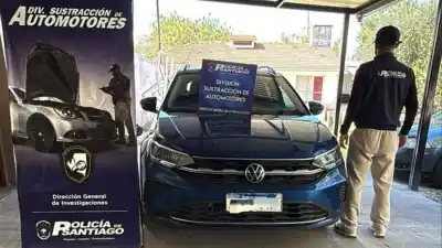 Recuperaron en Santiago un auto robado en Buenos Aires: cómo lo detectaron y qué dijo el comprador