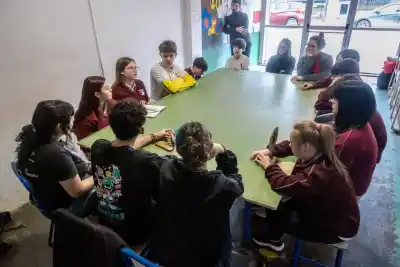 Centro de Estudiantes en el Julio Verne: la capacitación que los acerca a su objetivo