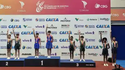Oro para Catamarca en el Sudamericano de Trampolín: la cifra que marcó la diferencia en Belo Horizonte