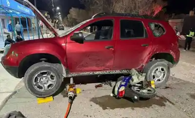 Dos motociclistas heridos tras un choque en Playa Unión: la modalidad del siniestro
