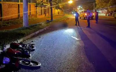 Murió un motociclista en Wanda: qué hicieron los rescatistas al llegar al lugar