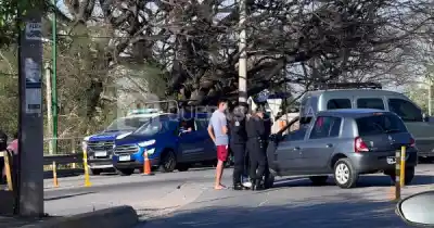 Fuerte choque en avenida San Martín y Juan XXIII: qué se sabe hasta ahora