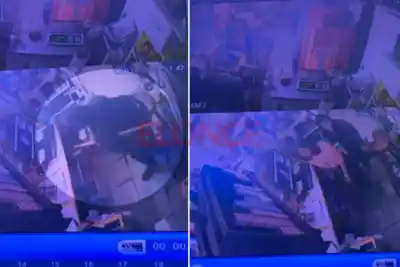 Video: robó un drugstore en Paraná amenazando a dos empleadas y terminó detenido