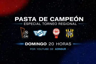 Pasta de Campeón arranca su programa especial por el Regional Amateur: cuándo sale al aire y qué se verá