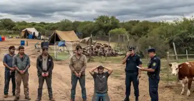 Abigeato en Talavera: siete detenidos y el detalle que complica a tres de ellos