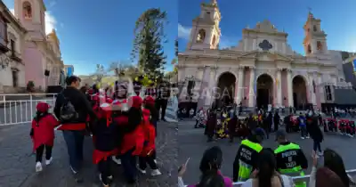El Milagrito de los Niños ya copó el centro de Salta: cuánto durará el operativo de tránsito