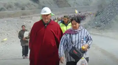 Homenaje a monseñor Bernacki por 18 años junto a los peregrinos de la Puna: por qué no podrá participar de la próxima edición