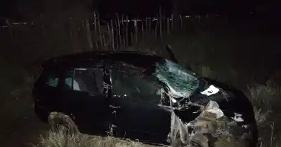 Accidente en el Manzano Histórico: la conductora alcoholizada terminó con politraumatismos