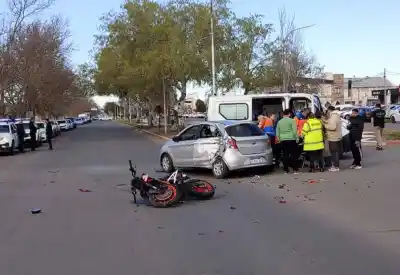 Choque en Spinetto y Gardel: cómo fue el impacto que dejó al joven con muerte cerebral