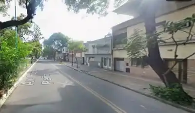 Intento de robo en plena avenida Sáenz Peña: así fue el momento en que atraparon al intruso