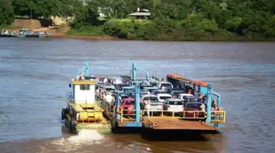 Cruce Alba Posse–Porto Mauá: desde Puerto Alba Posse aclararon que la balsa sigue operativa
