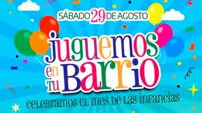 Jornada "Juguemos en tu barrio" en Plaza Sarmiento: cómo participar de la propuesta para despedir el mes de las infancias