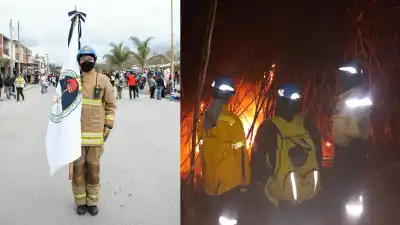 A los 18 años es bombera voluntaria en Alto Comedero: la frase que le decían sus compañeros de escuela